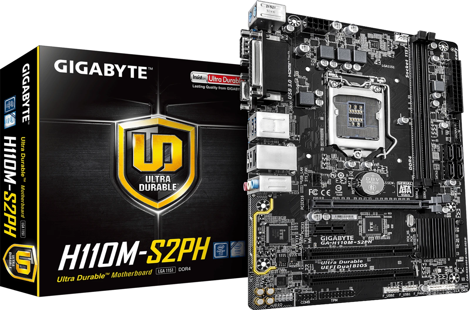 Gigabyte GA-H110M-S2PH (Rev. 1.4)